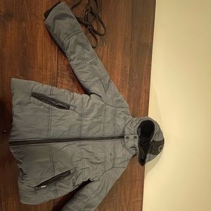 Calvin Klein Boys Puff Hooded Coat. Used.